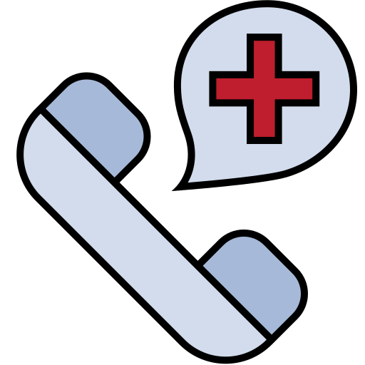 Hospital phone - Free medical icons