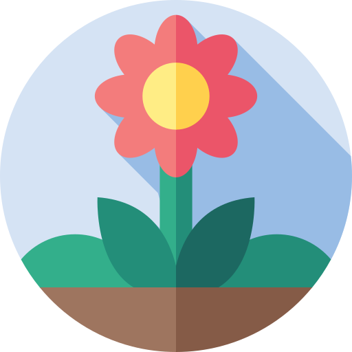 Flower free icon Flower free icon
