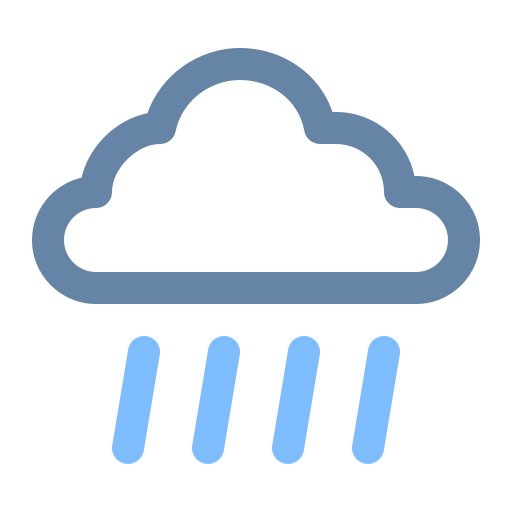 lluvia icono gratis