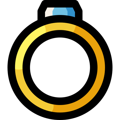 Ring Generic Outline Color icon