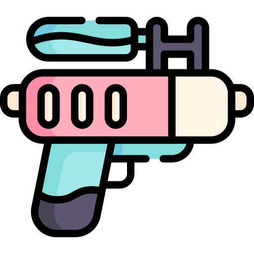 pistola de agua icono gratis