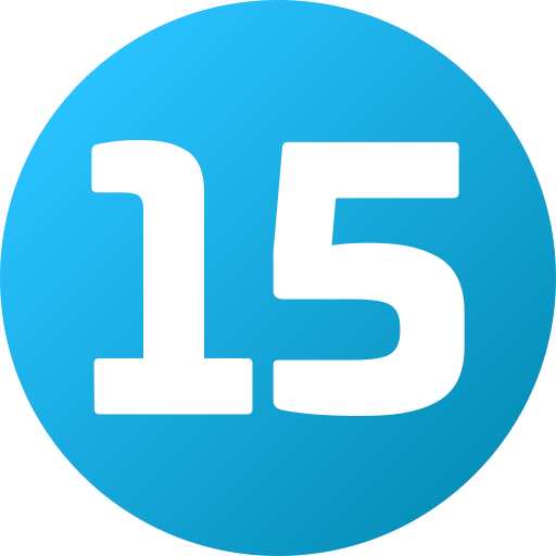 fünfzehn kostenlos Icon