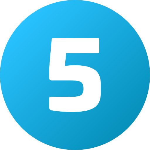 Five free icon