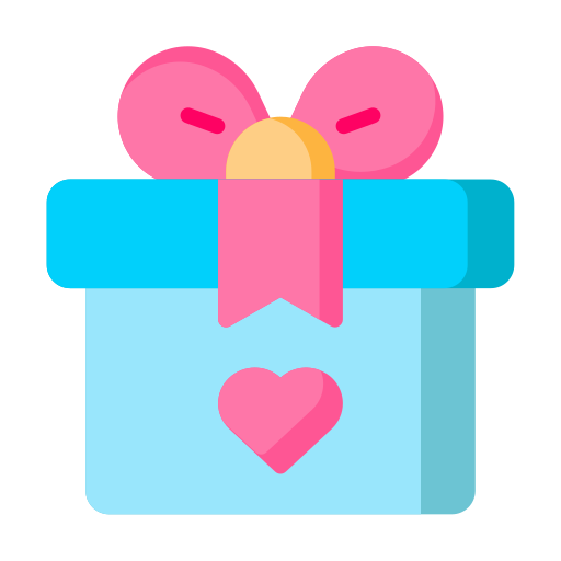 caja de regalo icono gratis