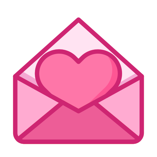 lettre d'amour Icône gratuit lettre d'amour Icône gratuit