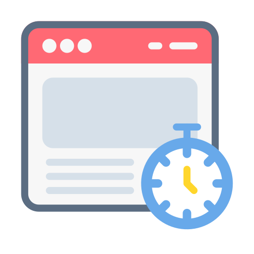velocidad de página icono gratis