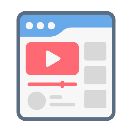 vídeo marketing icono gratis
