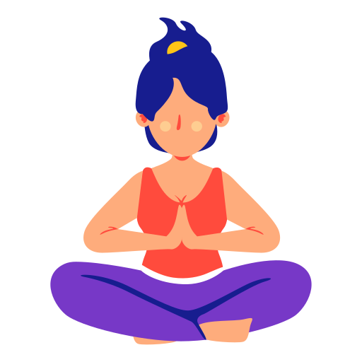 Meditating Stickers - Free people Stickers