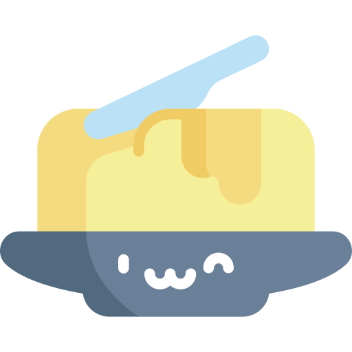 Butter Kawaii Flat icon