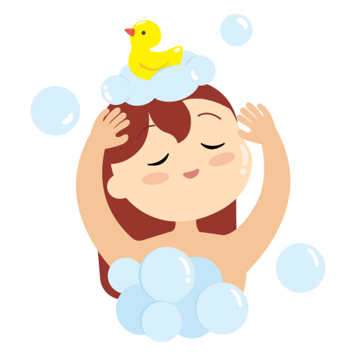 Shower Stickers - Free hobbies and free time Stickers