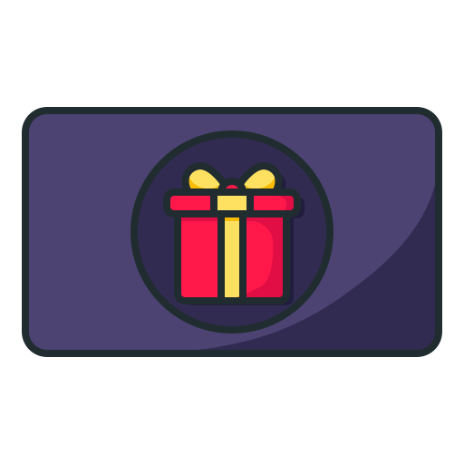 tarjeta de regalo icono gratis