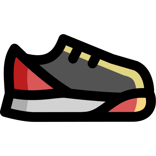 zapatos para correr icono gratis