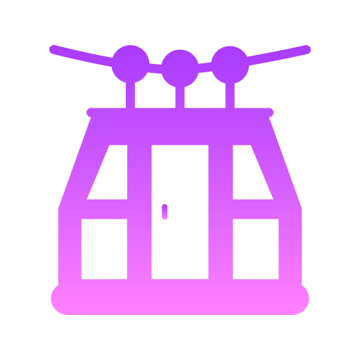 teleférico icono gratis