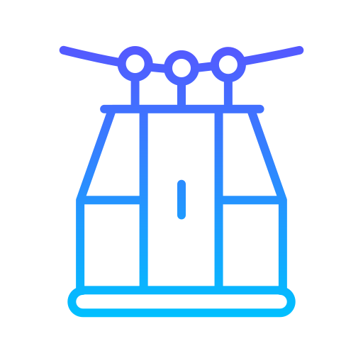 teleférico icono gratis