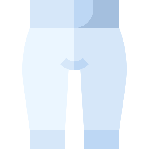 Pants Basic Straight Flat icon