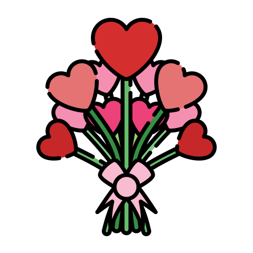 꽃다발 무료 아이콘