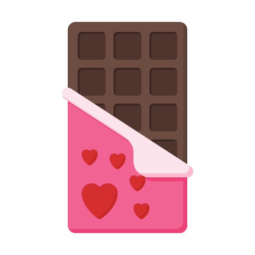 barra de chocolate icono gratis