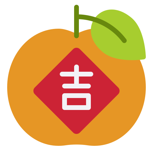 мандарин бесплатно иконка
