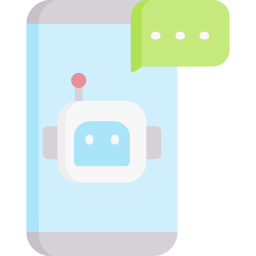 bot conversacional icono gratis