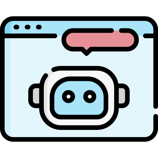 bot conversacional icono gratis