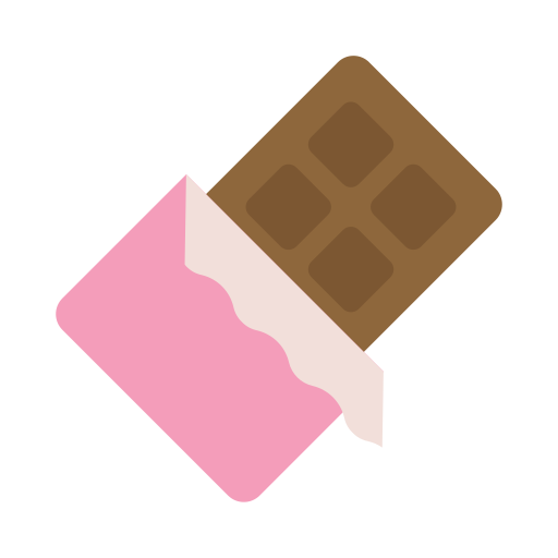 Chocolate bar Generic Flat icon