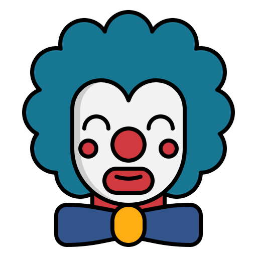 Joker Generic Outline Color icon