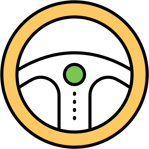 Steering wheel free icon Steering wheel free icon