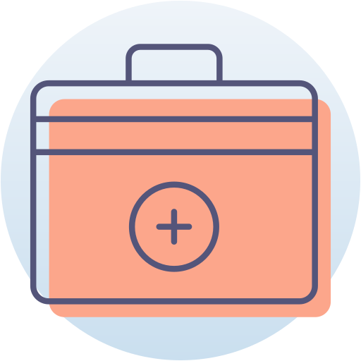 kit de primeros auxilios icono gratis