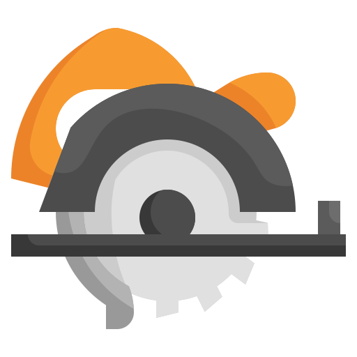 Circular saw Generic Flat icon