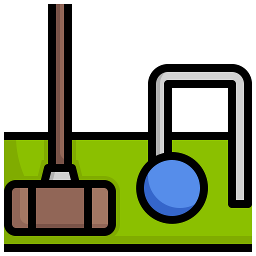 juego de croquet icono gratis