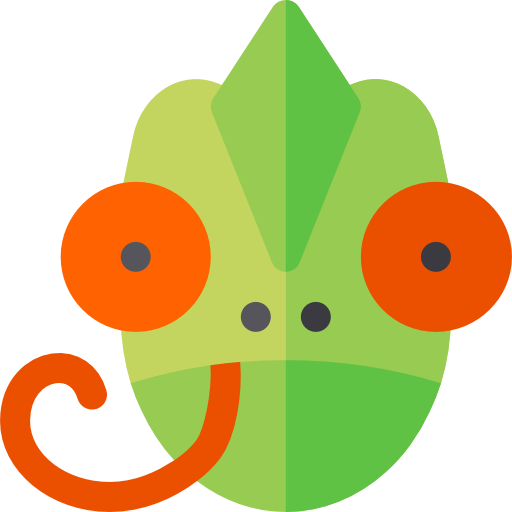 caméléon Icône gratuit