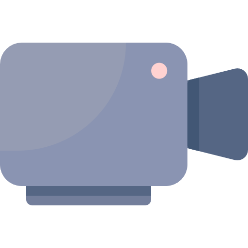 cámara de video icono gratis