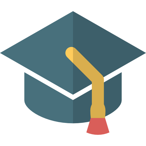 graduación icono gratis