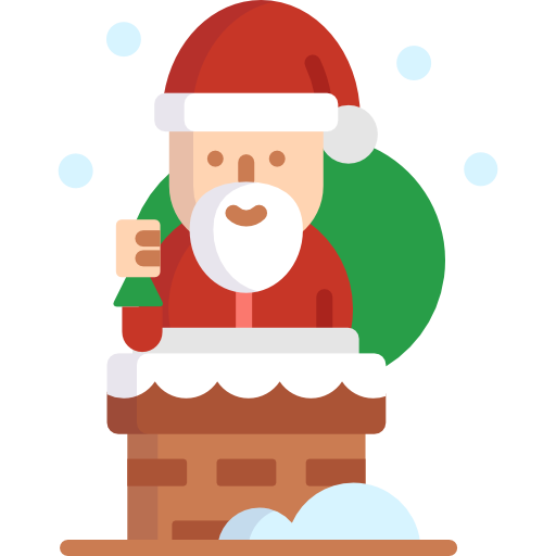 papá noel icono gratis