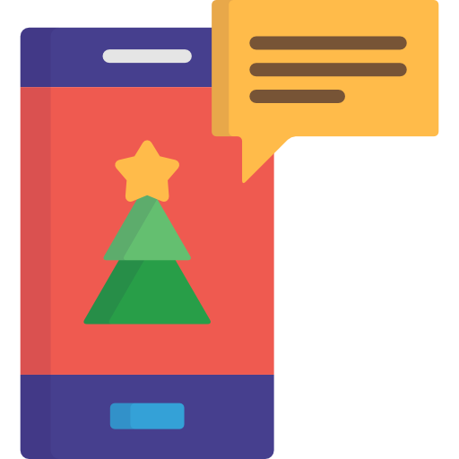 tarjeta de navidad icono gratis