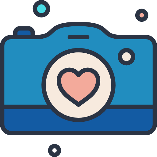 Camera Stockio Lineal Color Icon