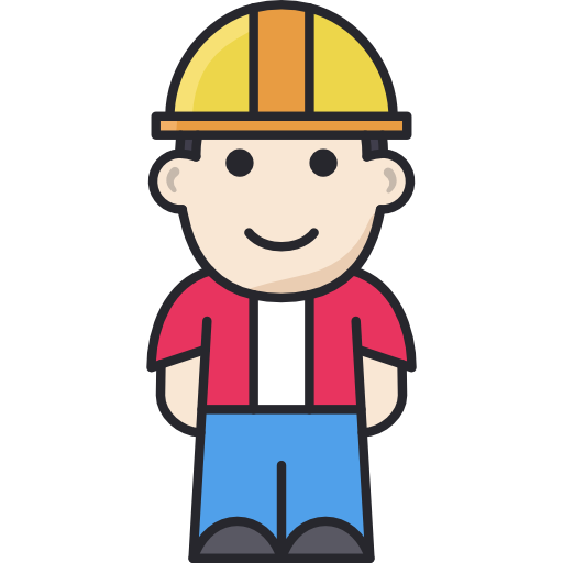 Construction worker - Free people icons