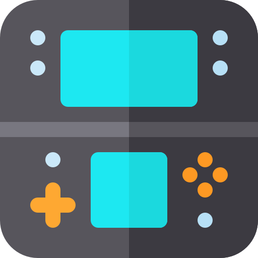 Video console Basic Rounded Flat icon