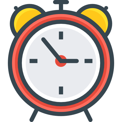 Alarm clock - free icon