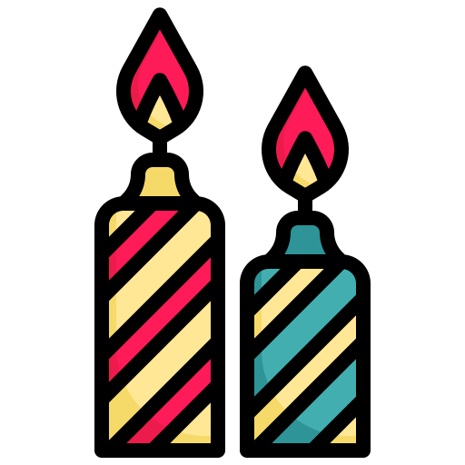 bougie Icône gratuit