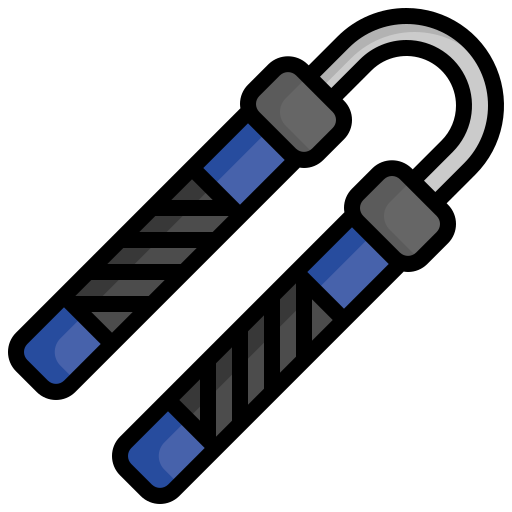 Nunchaku free icon Nunchaku free icon