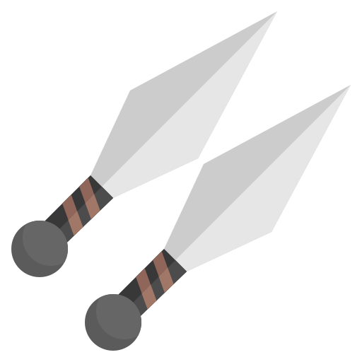 kunai icono gratis