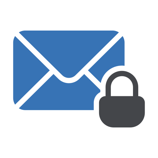 Mail Generic Blue icon