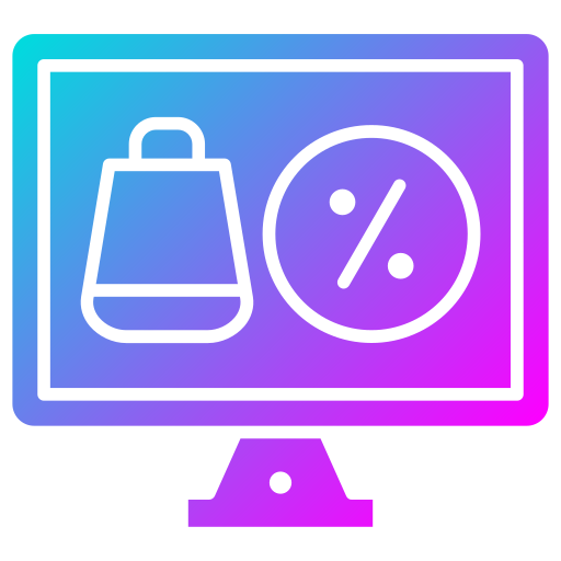 vente en ligne Icône gratuit