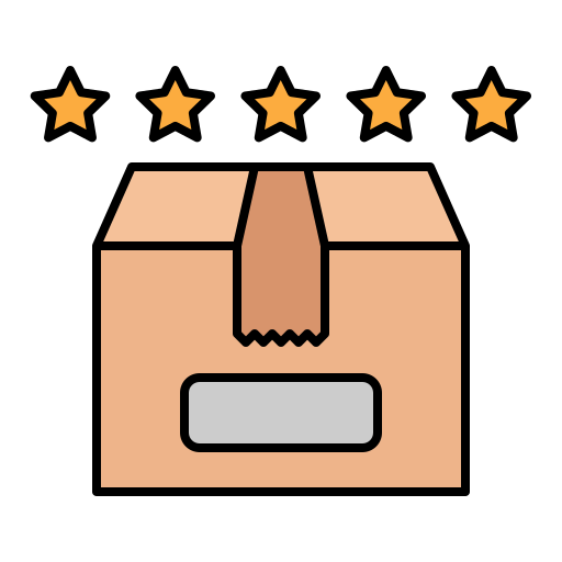 Rating stars free icon