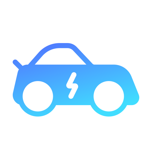 coche eléctrico icono gratis