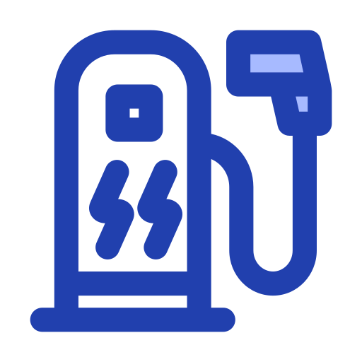 Power station Generic Blue icon