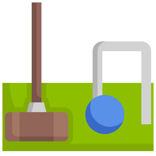 juego de croquet icono gratis