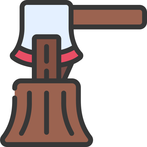 Woodcutter - Free construction and tools icons