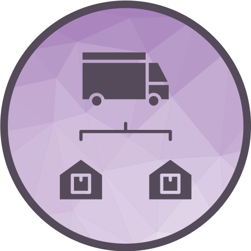 Distribution free icon